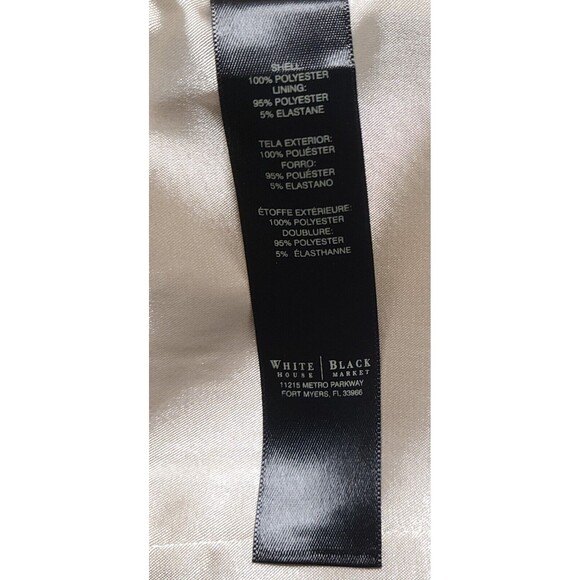 WHBM Sleeveless Lace Cocktail Dress from Iconic Black Dress Collection Size 0 - Picture 9 of 10